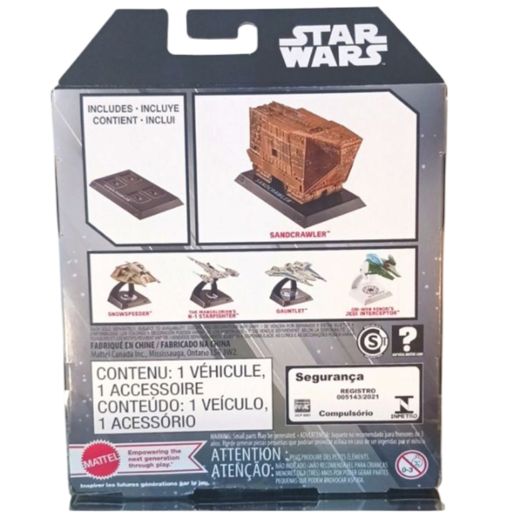 Star Wars × HotWheeLs SANDCRAWLER, 1:50, Doo Brown. - Picture 4 of 8